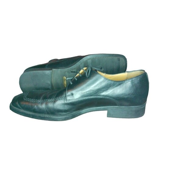 Mezlan Picardie Men's Leather Black Lace-up Handmade in Spain size 8.5 shoes - Picture 3 of 16